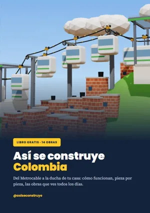 Portada del libro Así se construye Colombia